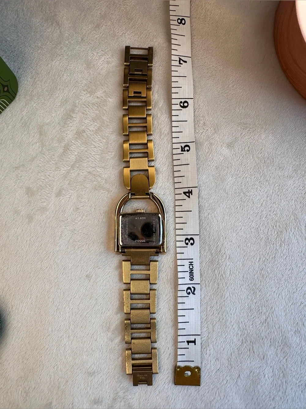 Fossil Gold Link Bracelet Watch